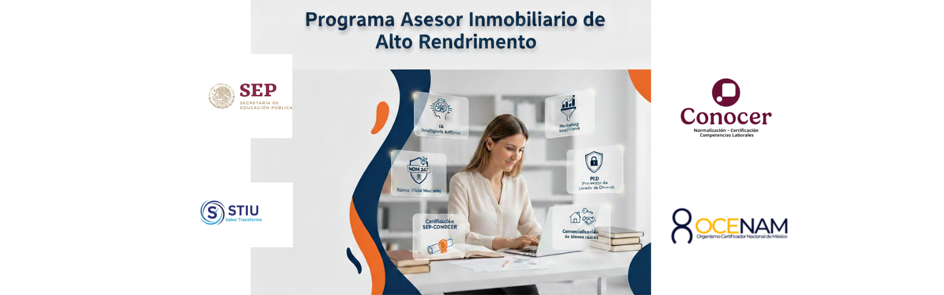 Banner Top Asesor Inmobiliario - Certificación EC110.02